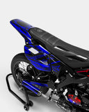 PAENO - YAMAHA DT 50cc Decal Kit - Red Blue