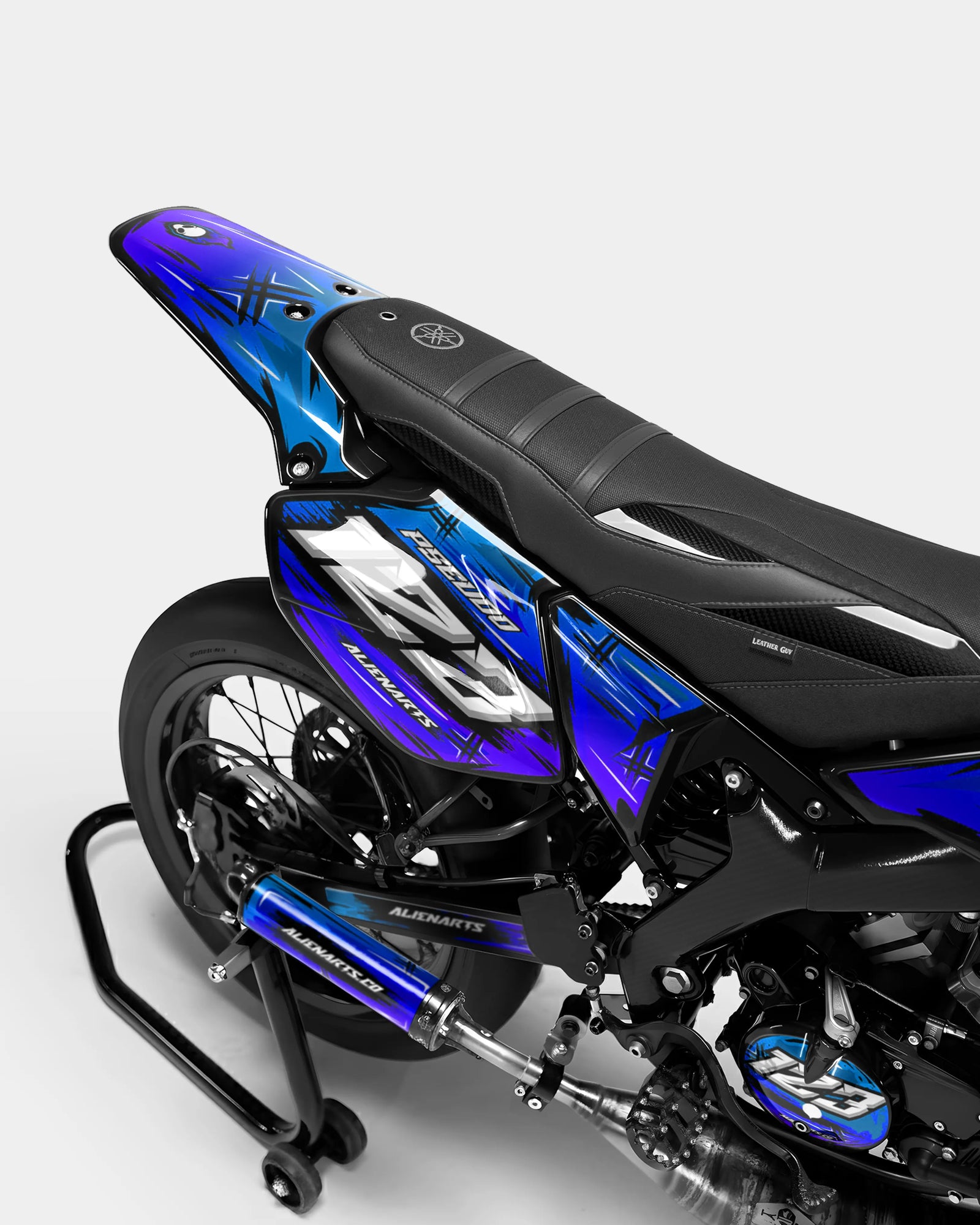 PAVO - Dekorationsset YAMAHA DT 50cc - Blau