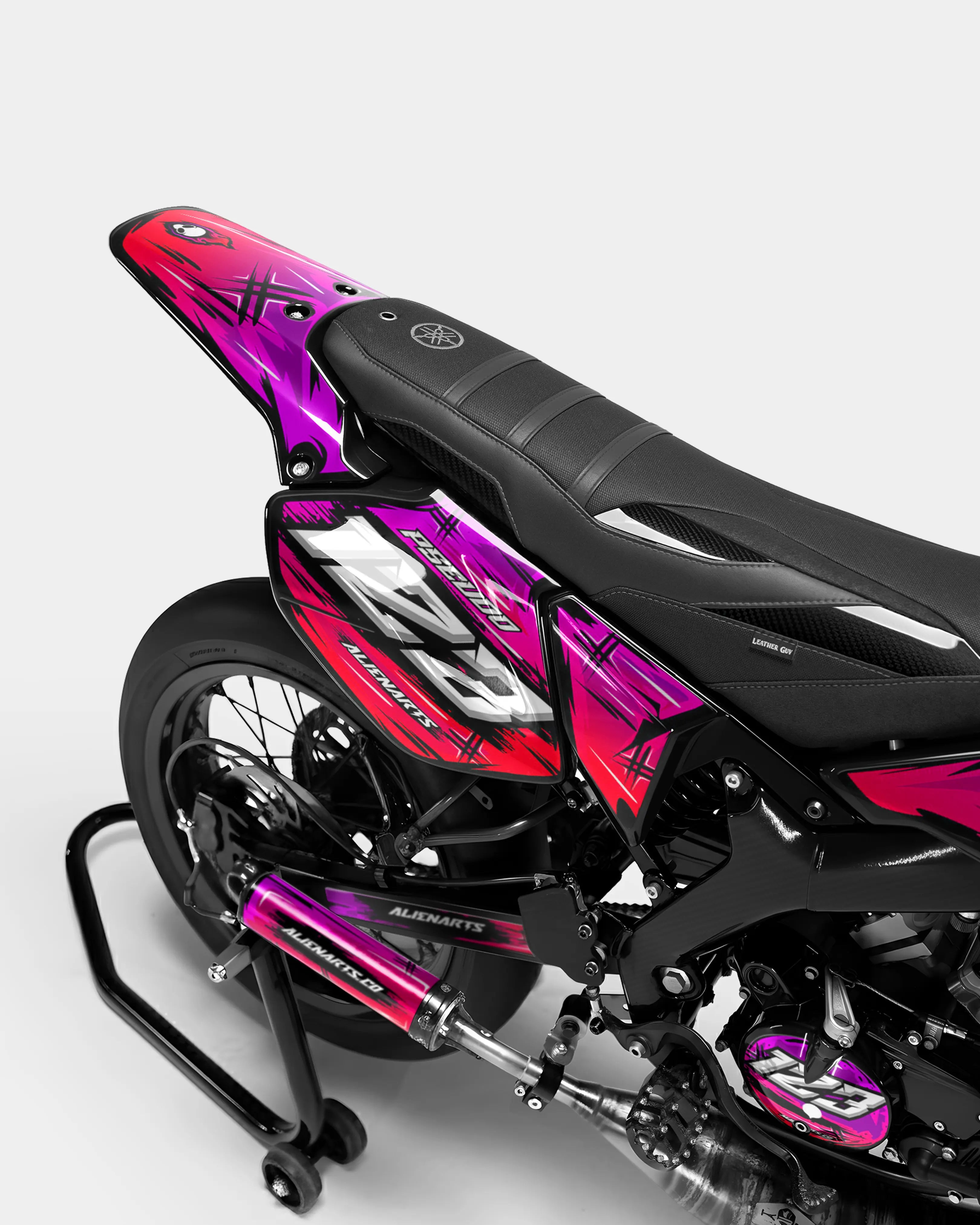 PAVO - YAMAHA DT 50cc Decal Kit - Pink