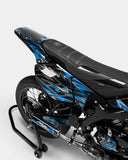 PIQUE - Kit deco YAMAHA DT 50cc - Bleu