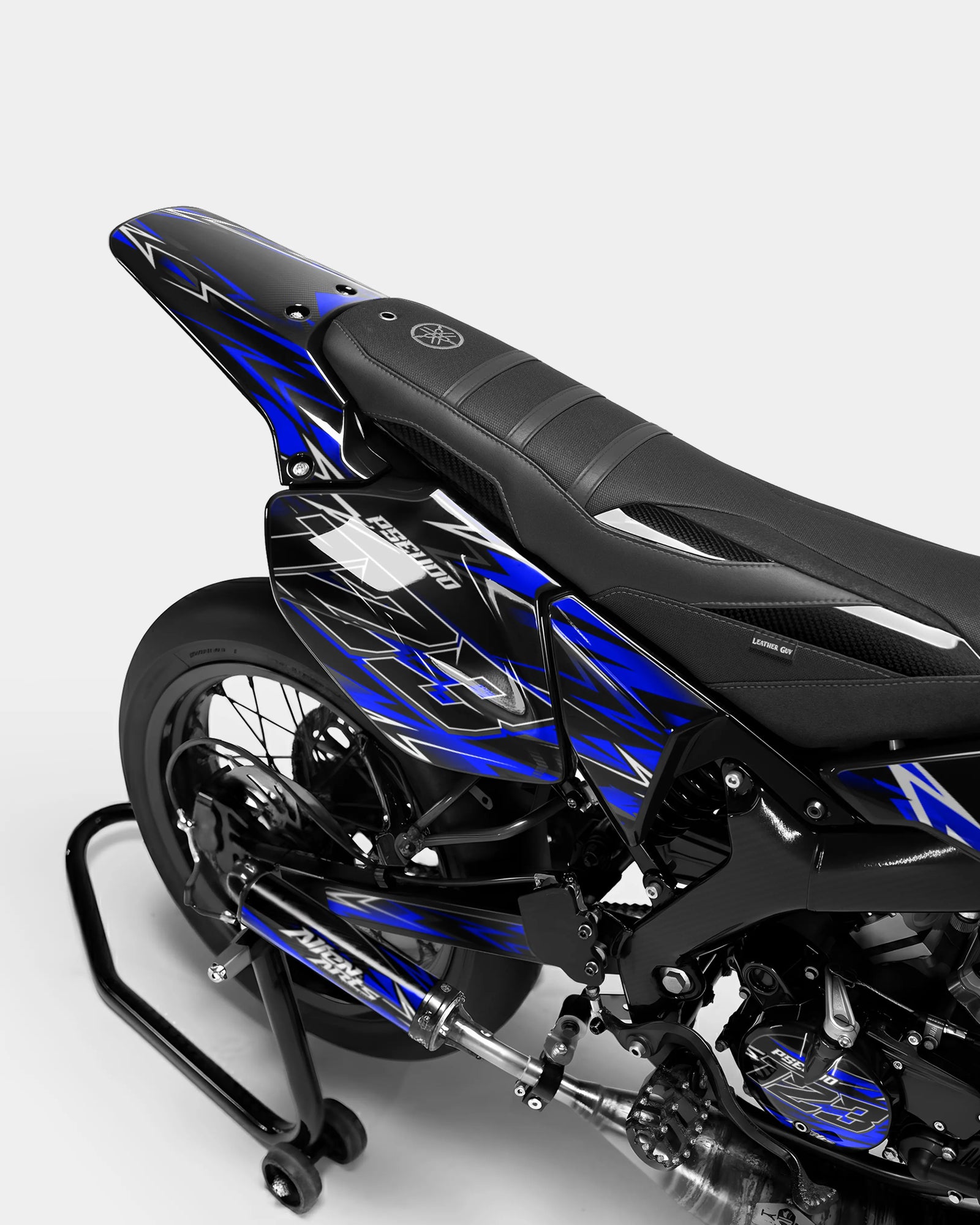 PIQUE - YAMAHA DT 50cc Decal Kit - Dark Blue