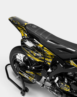PIQUE - Kit deco YAMAHA DT 50cc - Jaune foncé — vue 3