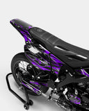PIQUE - Dekorationsset YAMAHA DT 50cc - Violett