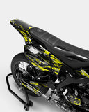 PIQUE - Kit deco YAMAHA DT 50cc - Jaune