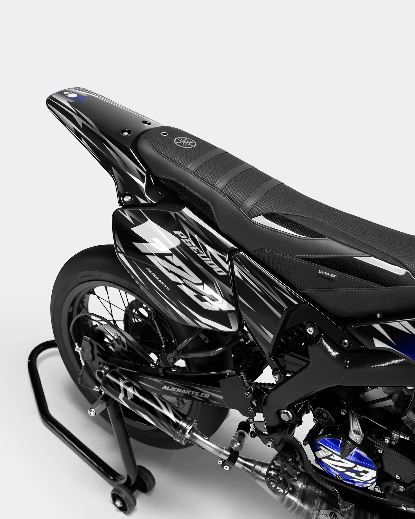PLUME - YAMAHA DT 50cc Decal Kit - Dark Blue