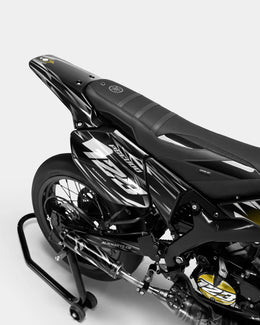 PLUME - Kit deco YAMAHA DT 50cc - Jaune foncé — vue 3