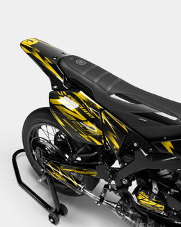 SABLE - Kit deco YAMAHA DT 50cc - Jaune foncé — vue 3