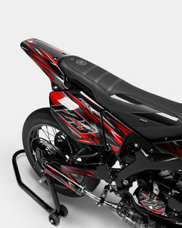 SENSO - Kit deco YAMAHA DT 50cc - Rouge — vue 3