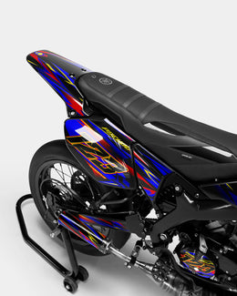 SENSO - Kit deco YAMAHA DT 50cc - Rouge Bleu — vue 3