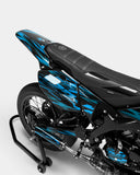 SUJAK - Kit decorativo YAMAHA DT 50cc - Blu