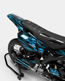 SUJAK - Kit deco YAMAHA DT 50cc - Bleu — vue 3