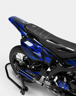 SUJAK - Kit deco YAMAHA DT 50cc - Bleu foncé — vue 3