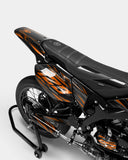 VAGUE - Dekorationsset YAMAHA DT 50cc - Orange