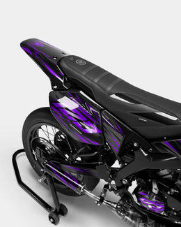VAGUE - Kit deco YAMAHA DT 50cc - Violet — vue 3