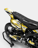 VESTA - YAMAHA DT 50cc Decal Kit - Dark Yellow