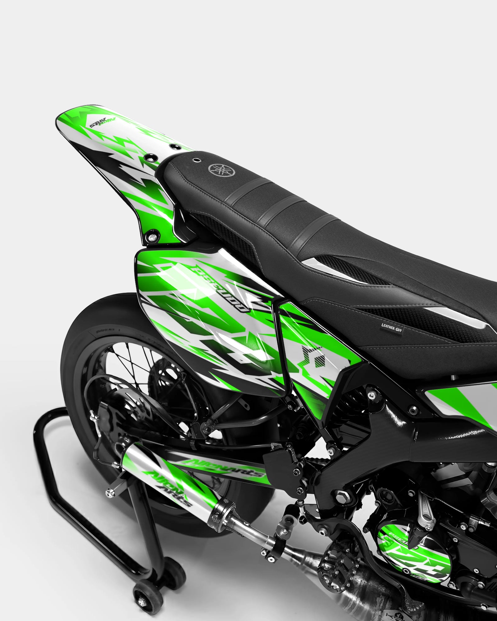 VESTA - Dekorationsset YAMAHA DT 50cc - Grün