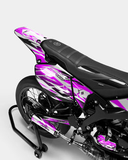 VESTA - Kit deco YAMAHA DT 50cc - Rose — vue 3