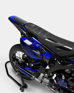 VIREO - Kit deco YAMAHA DT 50cc - Bleu foncé — vue 3