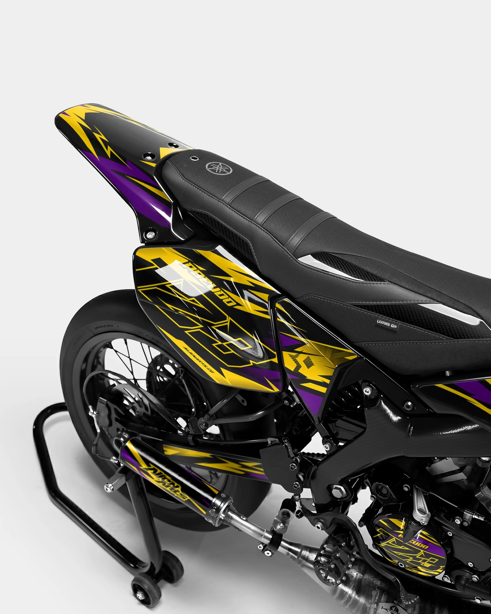 VIREO - Kit de decoración YAMAHA DT 50cc - Amarillo Violeta