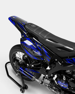 VITRA - Kit deco YAMAHA DT 50cc - Bleu foncé — vue 3