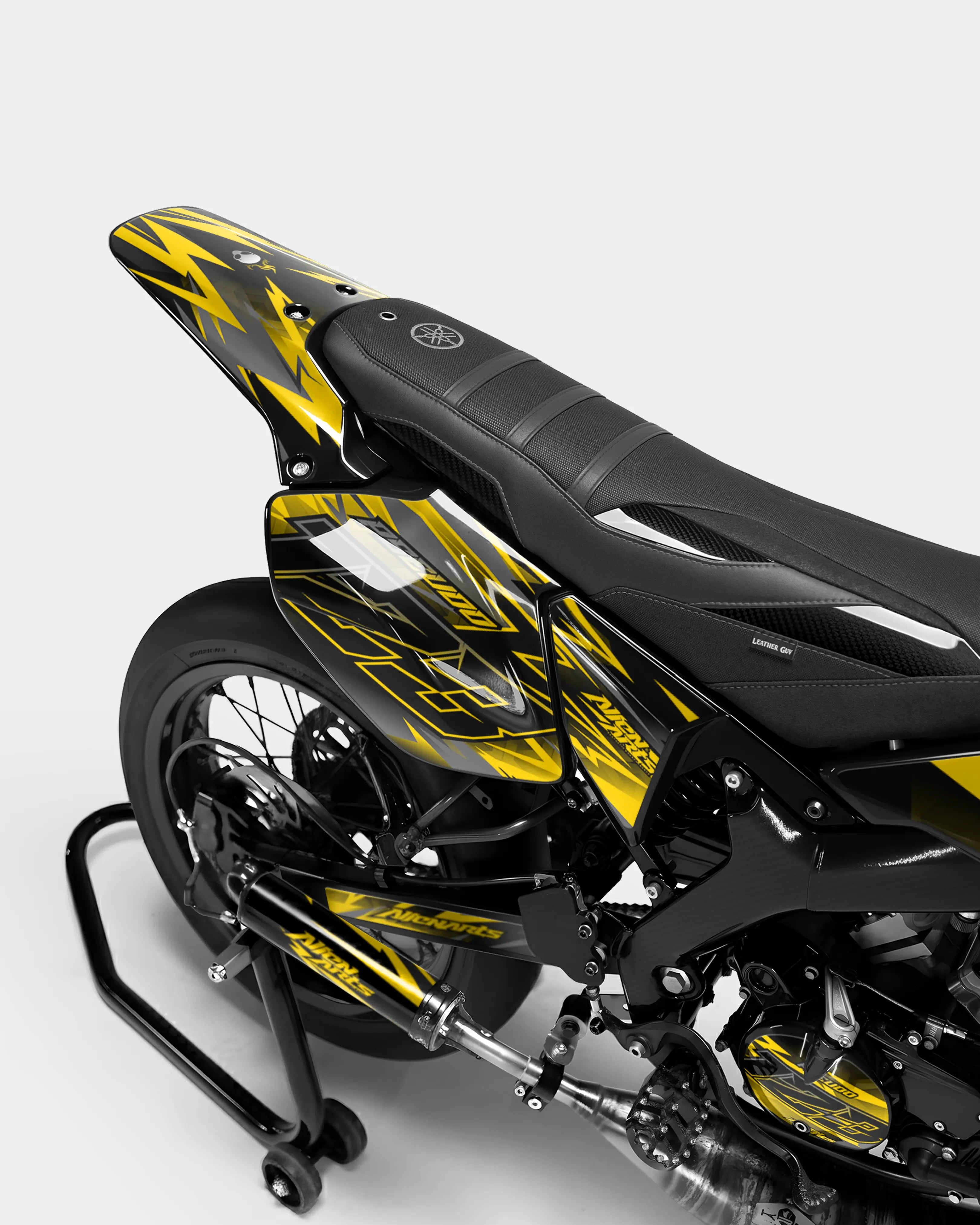 ZÉPHYR - Kit deco YAMAHA DT 50cc - Jaune foncé