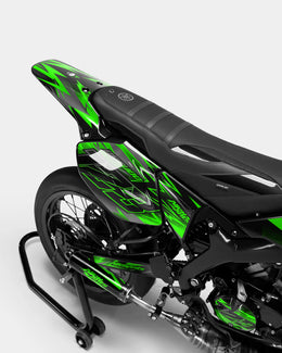 ZÉPHYR - Kit deco YAMAHA DT 50cc - Vert — vue 3