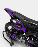 ZÉPHYR - Kit deco YAMAHA DT 50cc - Violet