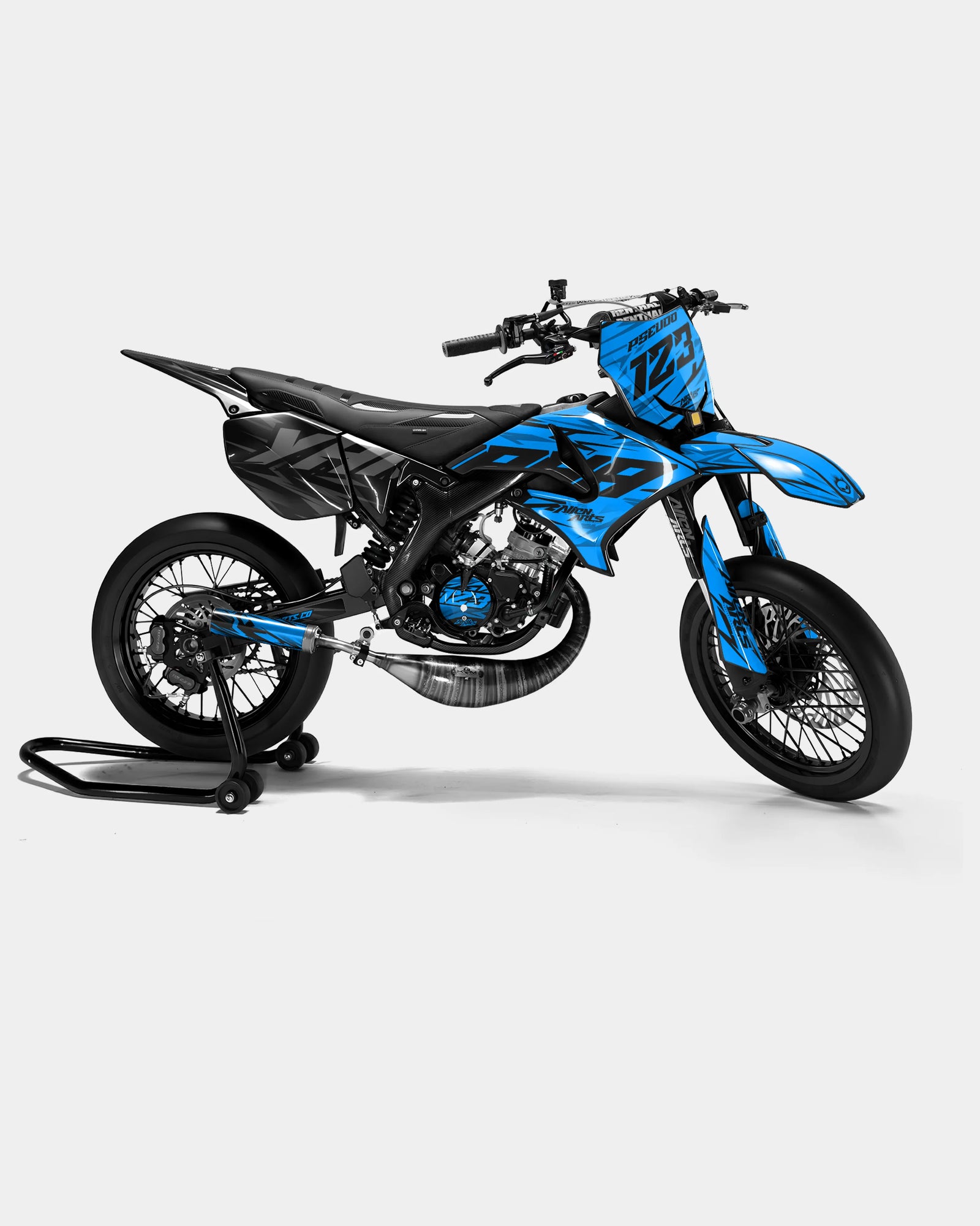0RBIS - Kit decorativo YAMAHA DT 50cc - Blu