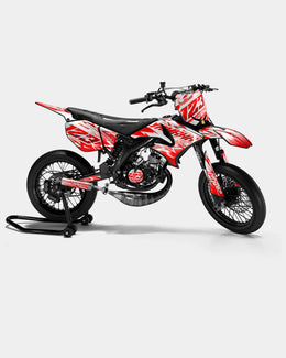 CALYPSO - Kit deco YAMAHA DT 50cc - Rouge — vue 1