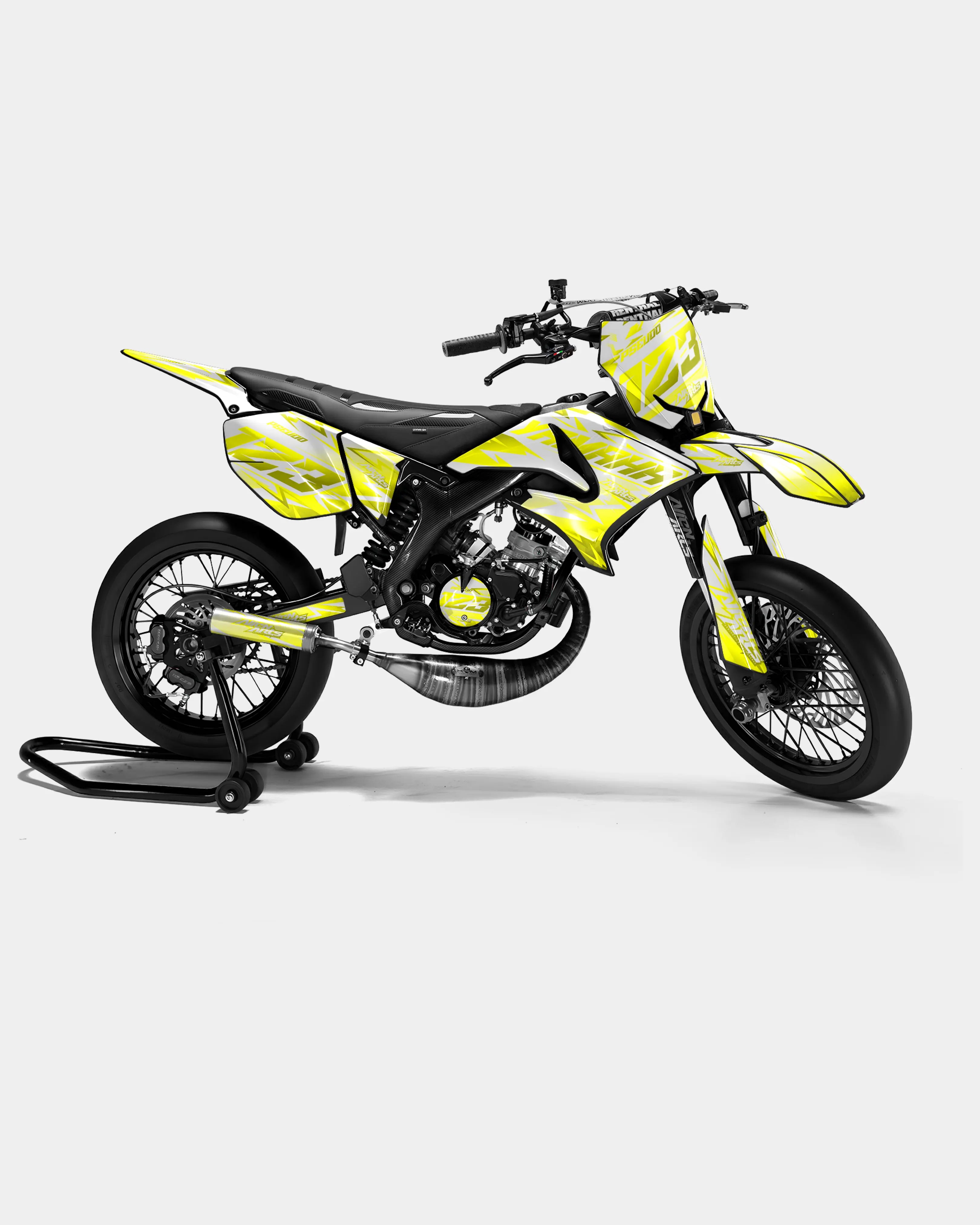 CALYPSO - Kit deco YAMAHA DT 50cc - Jaune