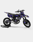 ECLAT - Kit decorativo YAMAHA DT 50cc - Blu scuro