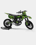 ECLAT - Kit decorativo YAMAHA DT 50cc - Verde