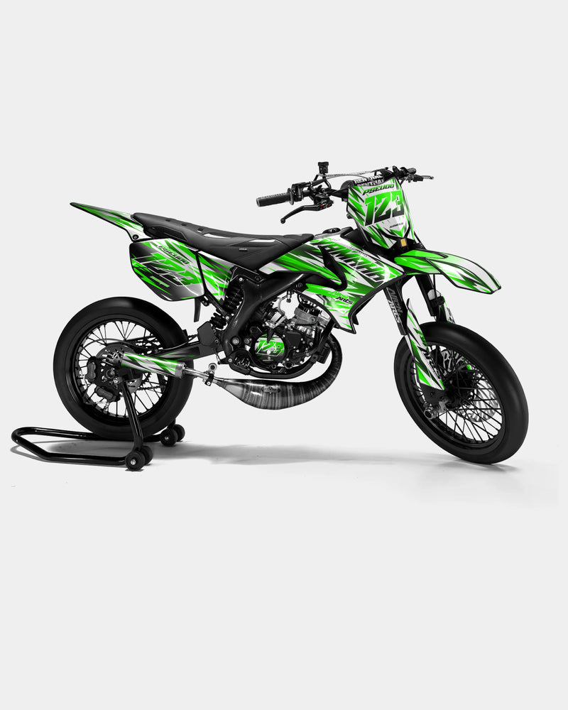 FIKA - Kit deco YAMAHA DT 50cc - Vert