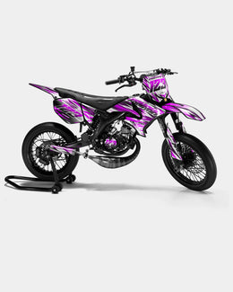 FIKA - Kit deco YAMAHA DT 50cc - Rose — vue 1