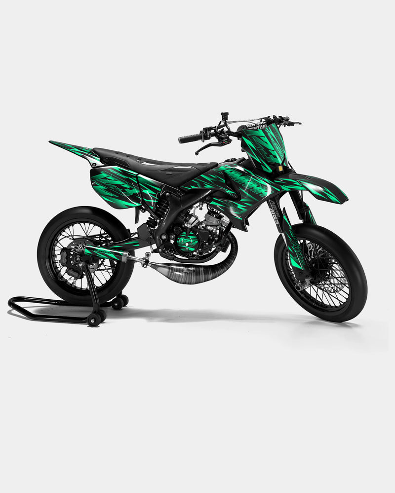 LIEN - Kit deco YAMAHA DT 50cc - Bleu