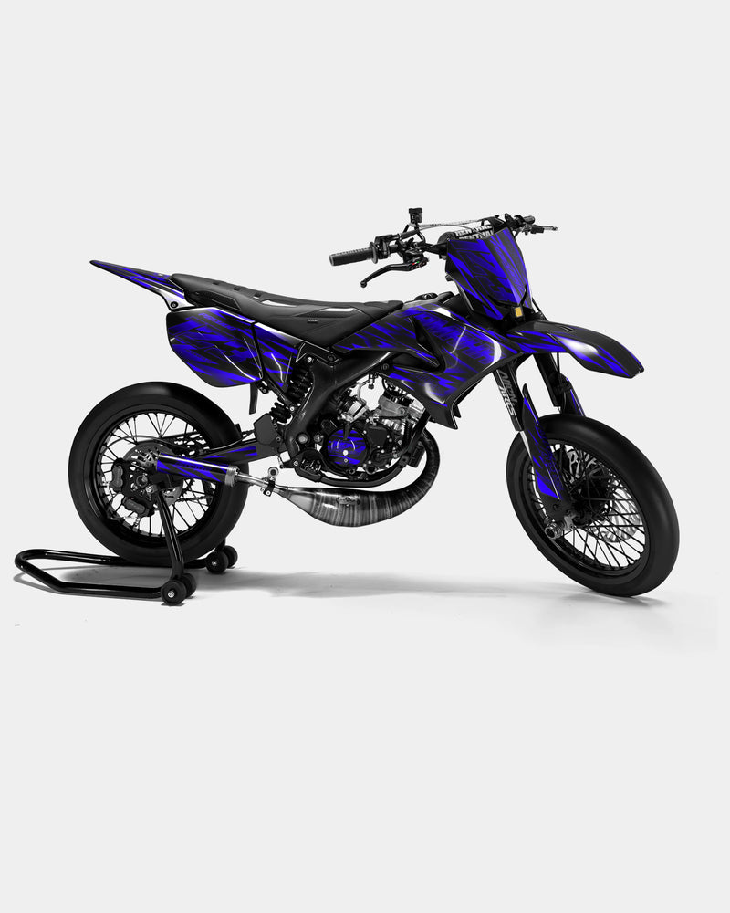 LIEN - Kit deco YAMAHA DT 50cc - Bleu foncé