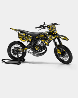 LISSE - Kit deco YAMAHA DT 50cc - Jaune foncé — vue 1