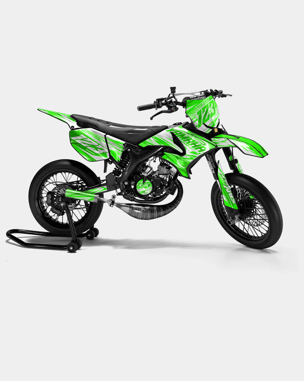 LUNIOR - Kit decorativo YAMAHA DT 50cc - Verde