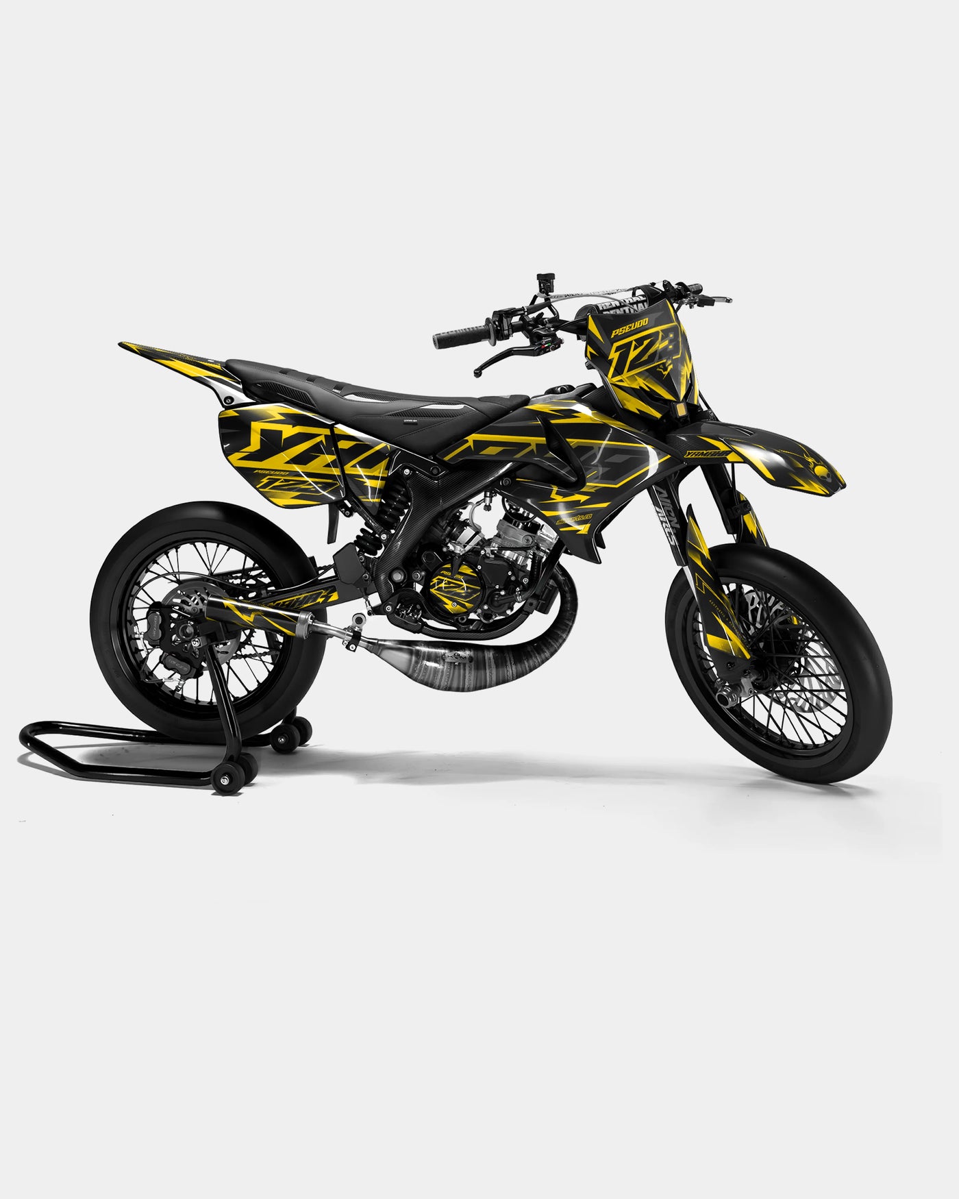 MISTRAL - YAMAHA DT 50cc Decal Kit - Dark Yellow