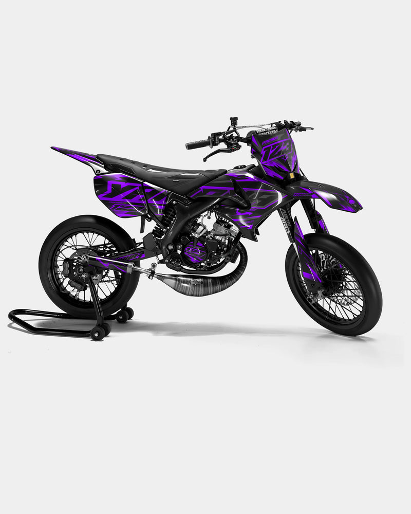 MISTRAL - Kit deco YAMAHA DT 50cc - Violet