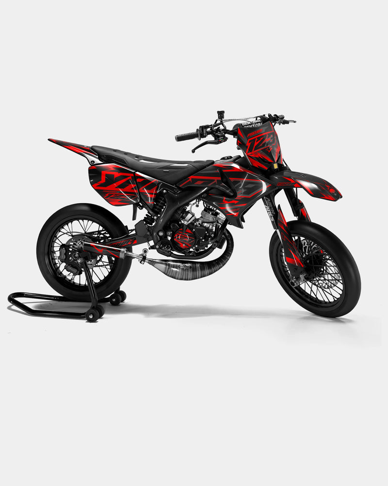 MISTRAL - Kit deco YAMAHA DT 50cc - Rouge