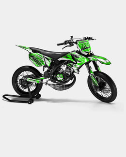 ONYX - Kit deco YAMAHA DT 50cc - Vert — vue 1