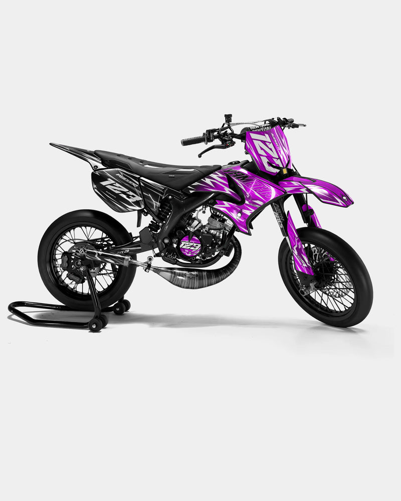PLUME - Kit deco YAMAHA DT 50cc - Rose