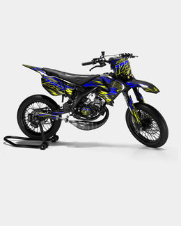SORAE - Kit deco YAMAHA DT 50cc - Bleu foncé — vue 1