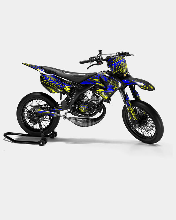 SORAE - Kit decorativo YAMAHA DT 50cc - Blu scuro