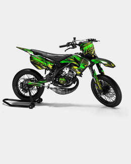 SORAE - Kit deco YAMAHA DT 50cc - Vert — vue 1