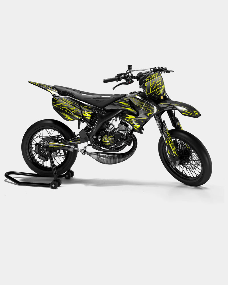 SORAE - Kit deco YAMAHA DT 50cc - Gris