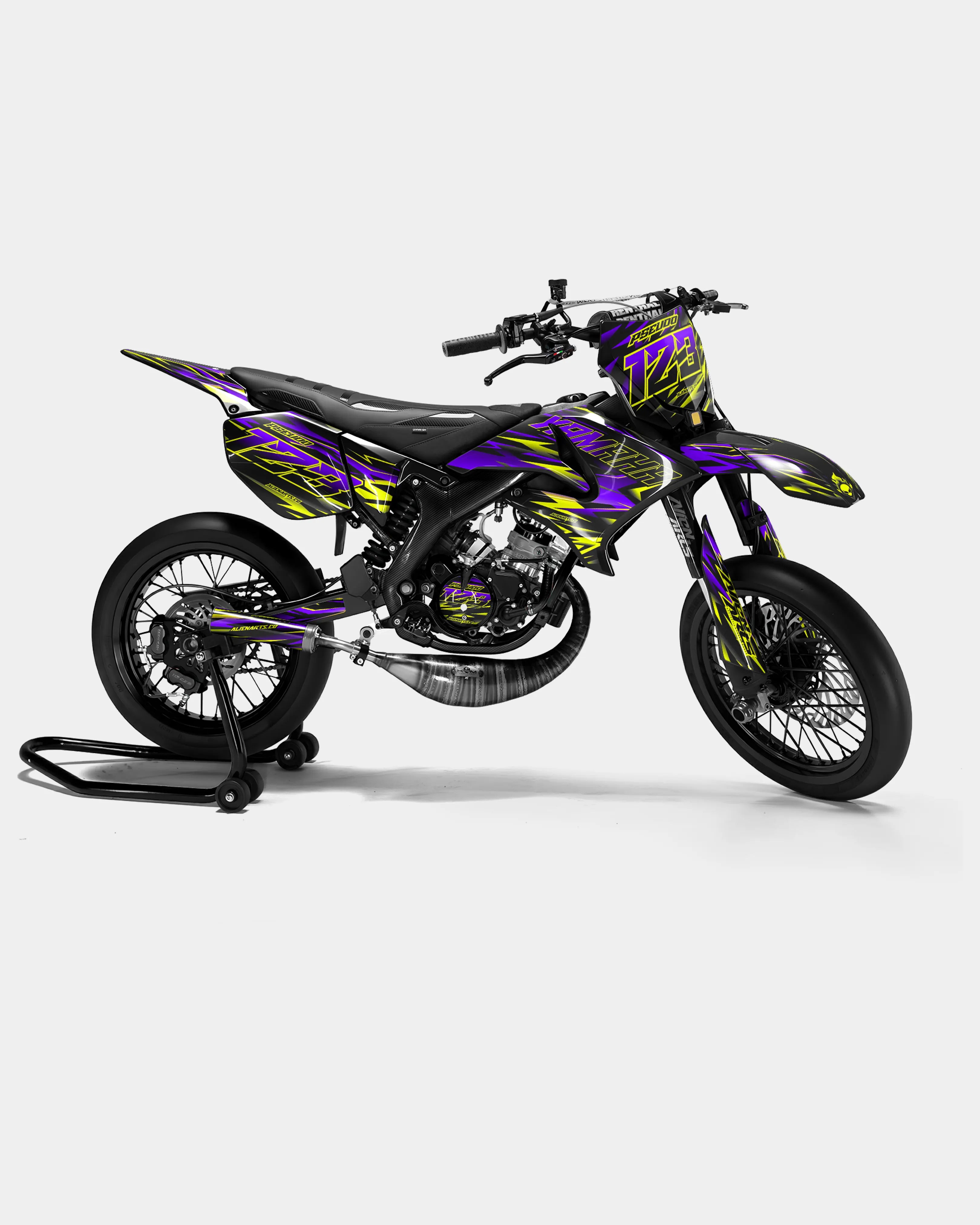 SORAE - Kit deco YAMAHA DT 50cc - Violet