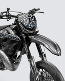 XONIX - Kit Déco Supermotard Semi-Personnalisable - Noir
