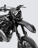 KINETIC - Kit decorativo Supermotard semi-personalizzabile - Nero